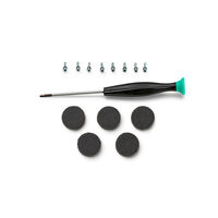 Coordinates Floor Kit of screws, screwdriver ad feet pads