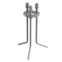 Base plate with bolt