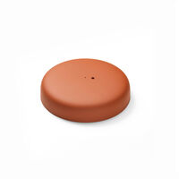 Skynest Suspension Rose with Riveted Magnets Brick Red