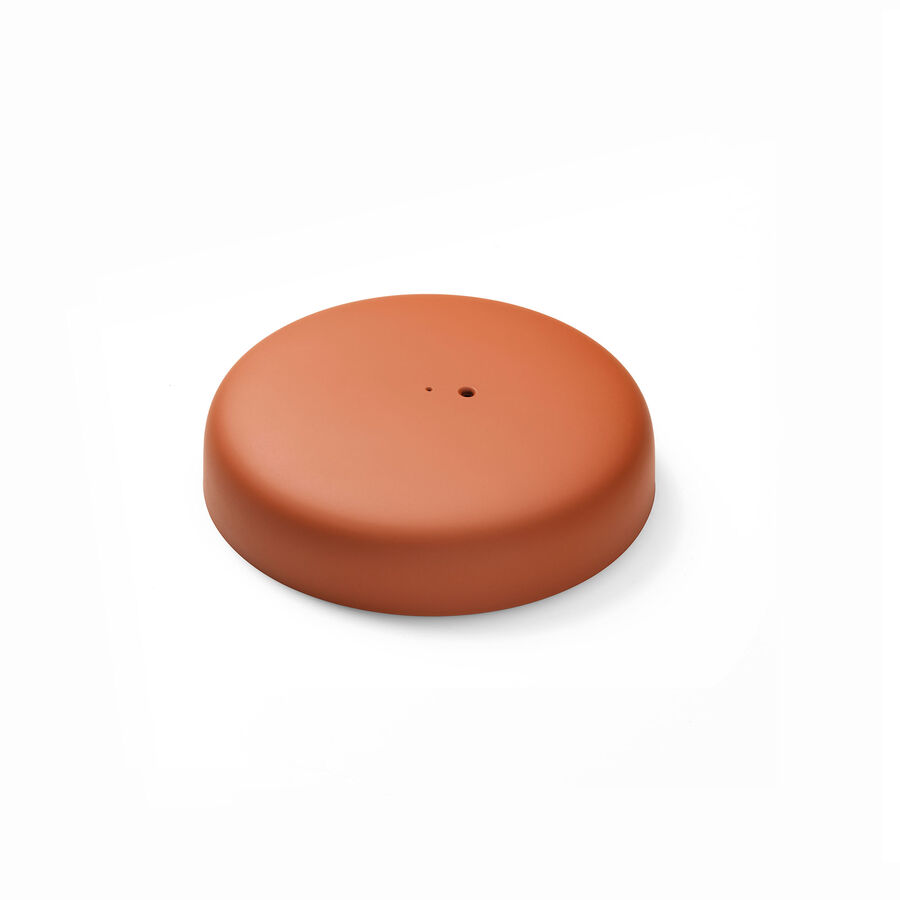 Flos Original Spare Part Skynest Suspension Rose with Riveted Magnets Brick Red