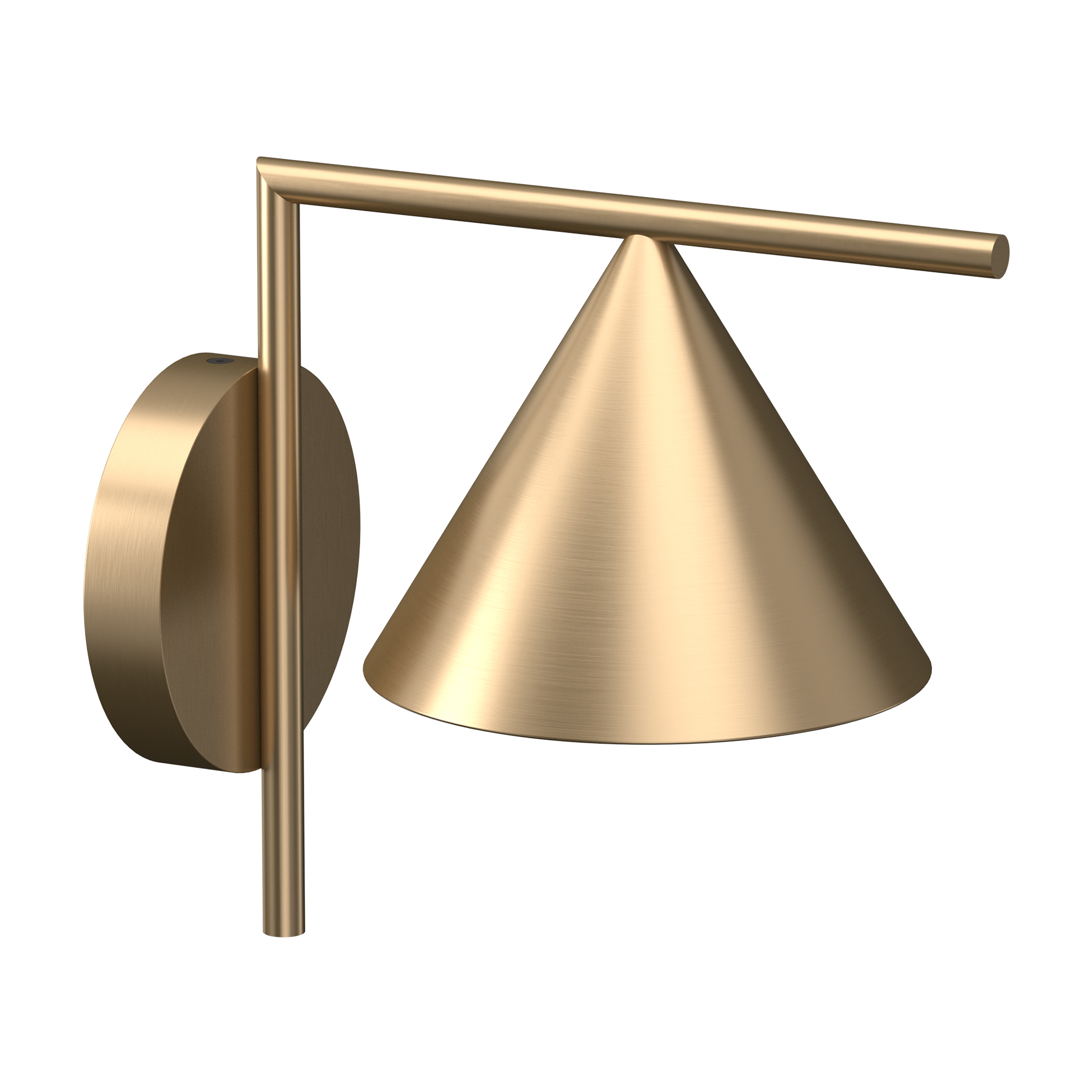 Flos Captain Flint Outdoor W1 lamp, Gold and Brass Lamps