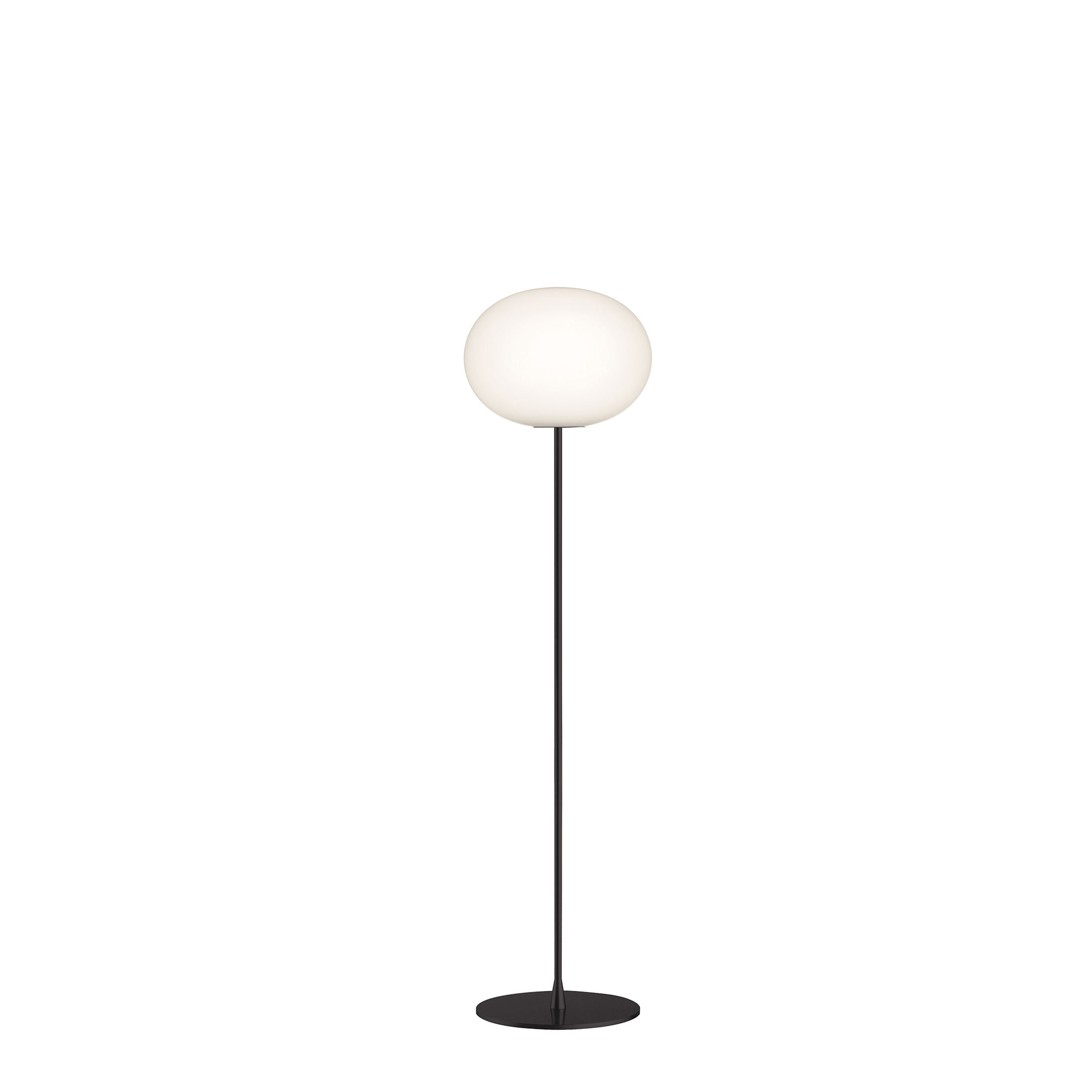 Flos Lampe Glo-Ball Floor 3, Schwarze lampen