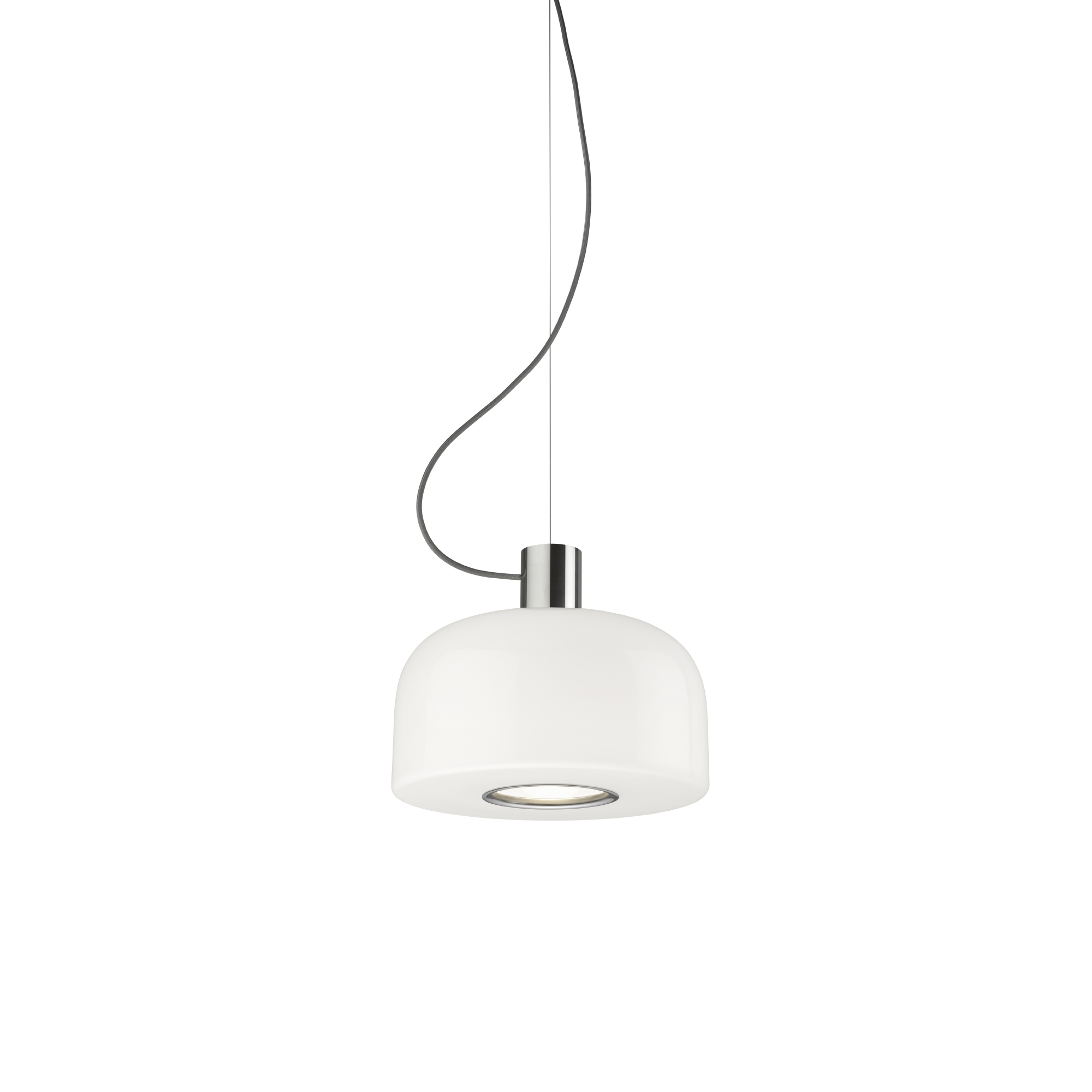 Flos Bellhop Glass S1 lamp, Silver and Chrome Selection